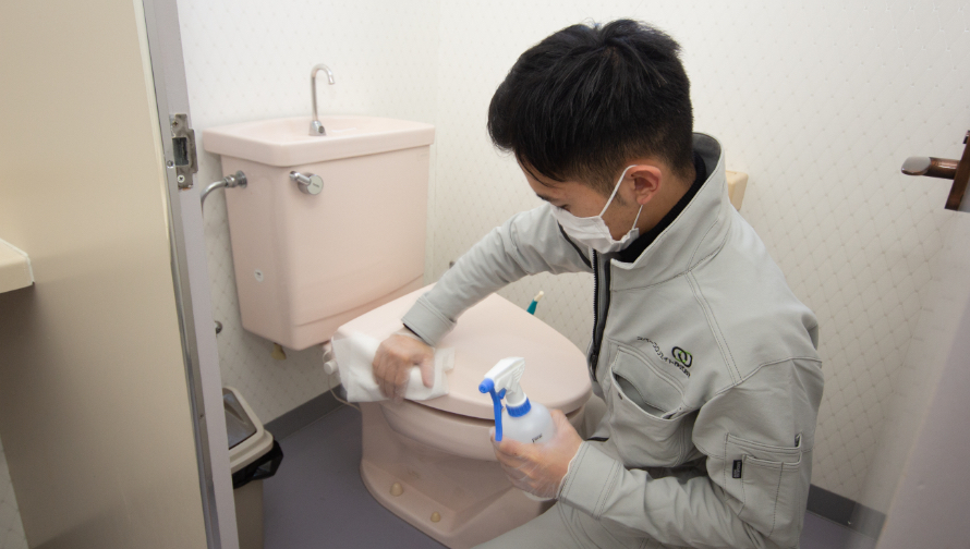 トイレや水面台などに